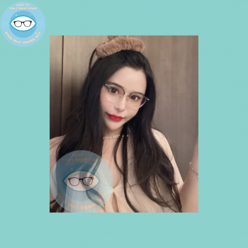 Gọng nhựa càng kính titanium mã 8151